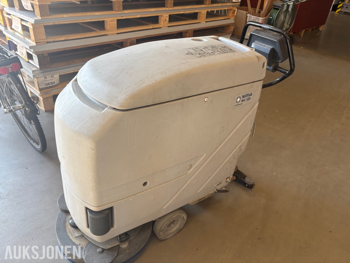 nilfisk ba530 gulvvaskemaskin