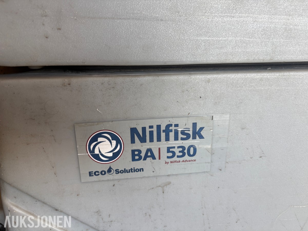 nilfisk ba530 gulvvaskemaskin