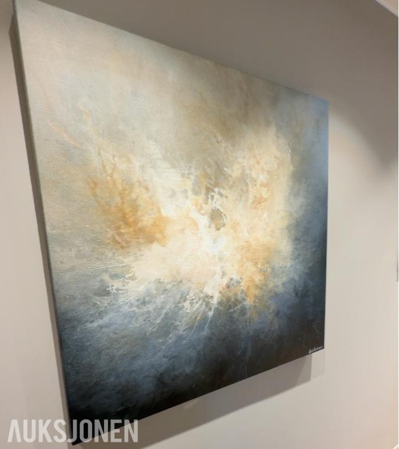 Vibeke Kristengård - Maleri på lerret, 100 x 100 cm