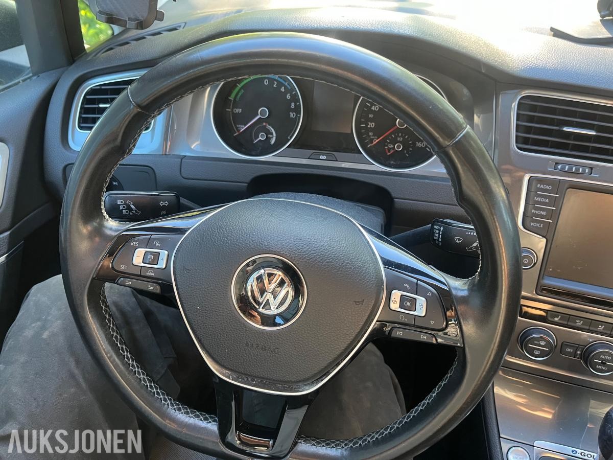 2016 Volkswagen E-Golf automat adaptiv cruisekontroll ryggekamera eu ok 10.2028 145380km