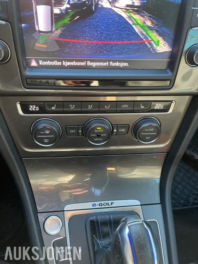 2016 Volkswagen E-Golf automat adaptiv cruisekontroll ryggekamera eu ok 10.2028 145380km