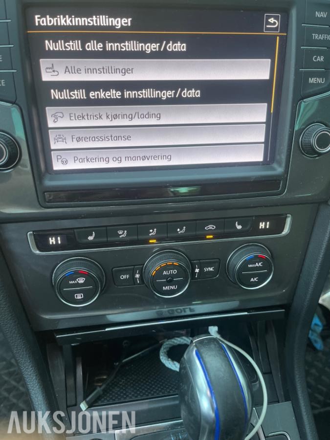 2016 Volkswagen E-Golf automat adaptiv cruisekontroll ryggekamera eu ok 10.2028 145380km