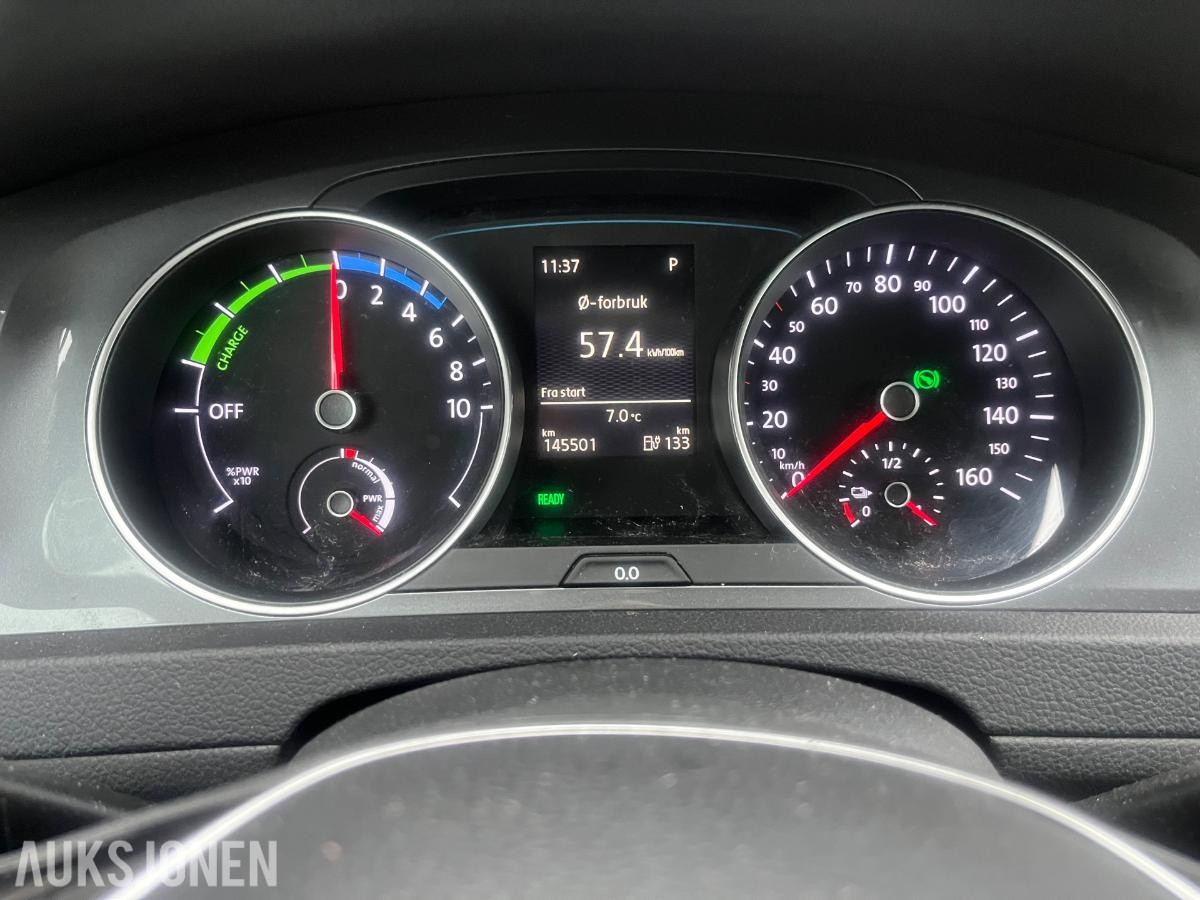 2016 Volkswagen E-Golf automat adaptiv cruisekontroll ryggekamera eu ok 10.2028 145380km