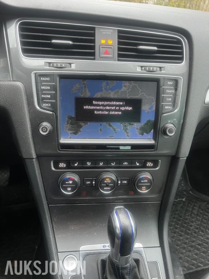 2016 Volkswagen E-Golf automat adaptiv cruisekontroll ryggekamera eu ok 10.2028 145380km