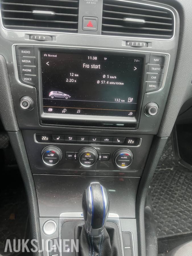 2016 Volkswagen E-Golf automat adaptiv cruisekontroll ryggekamera eu ok 10.2028 145380km