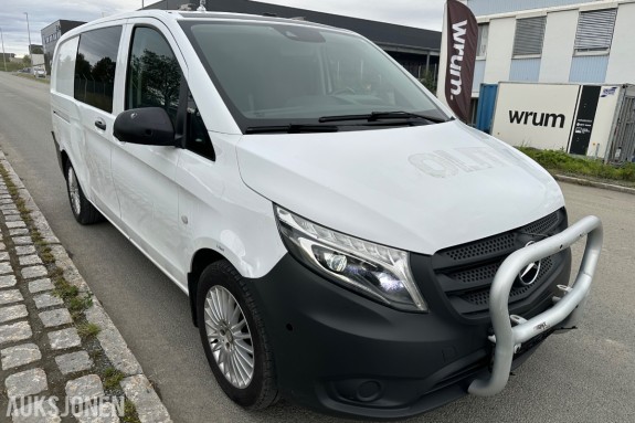 2017 Mercedes-Benz VITO 2.1 CDI 190HK 4MATIC AUTOMAT PERSONBIL HENGERFESTE LED