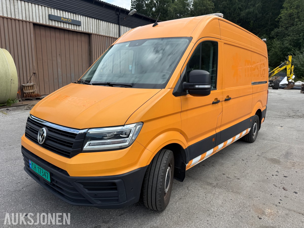 2022 Volkswagen Crafter 35 L3 2,0 TDI 177hk 4Motion aut. Bott innredning i varerom.