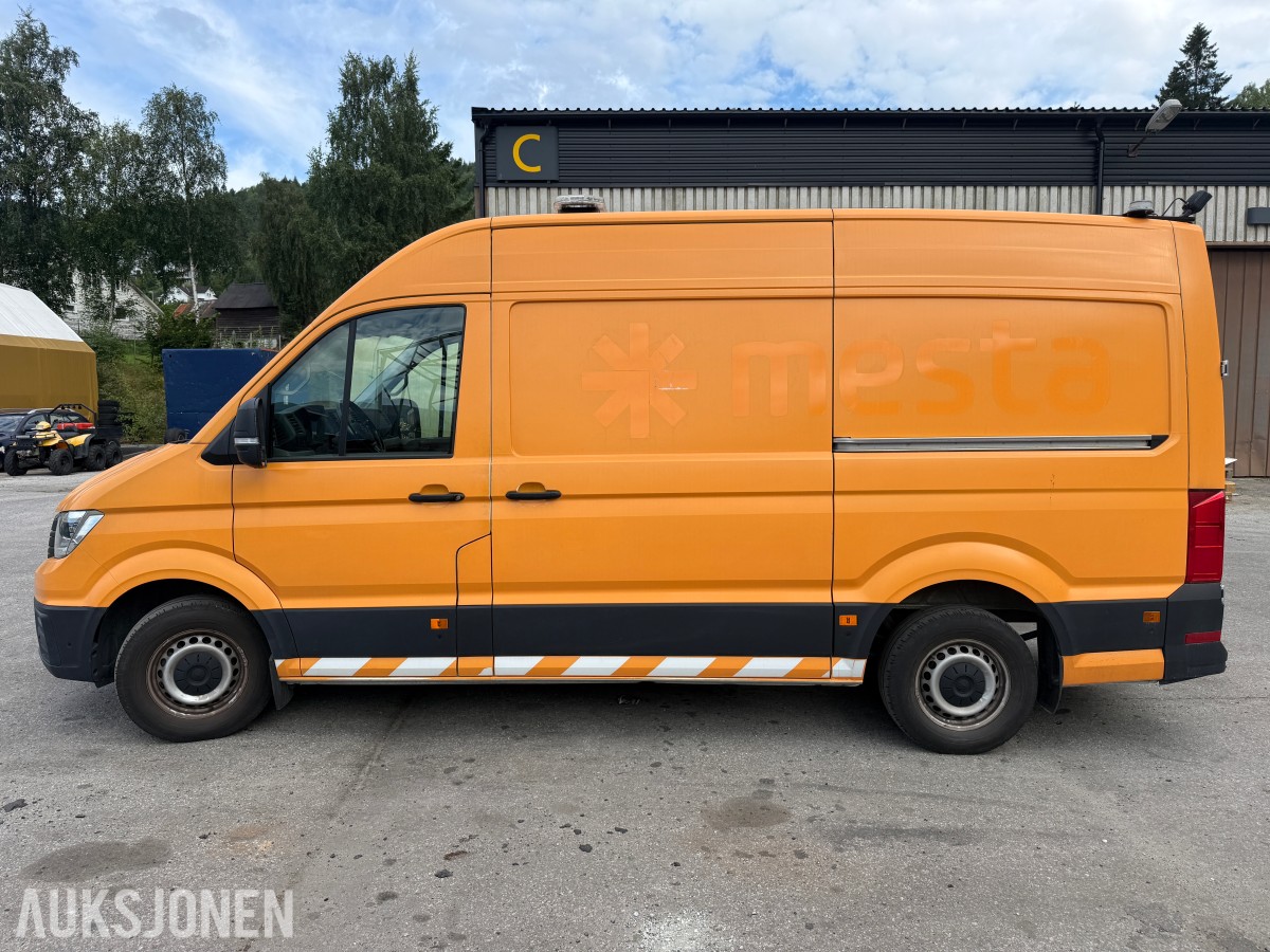 2022 Volkswagen Crafter 35 L3 2,0 TDI 177hk 4Motion aut. Bott innredning i varerom.
