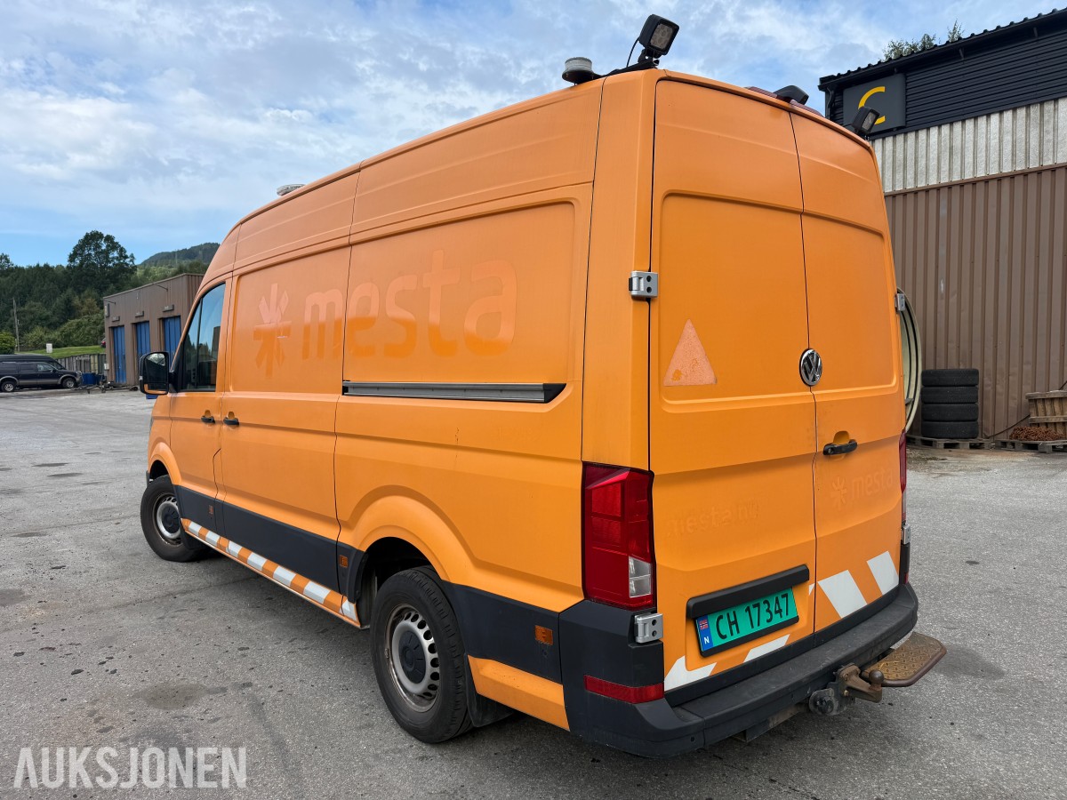 2022 Volkswagen Crafter 35 L3 2,0 TDI 177hk 4Motion aut. Bott innredning i varerom.