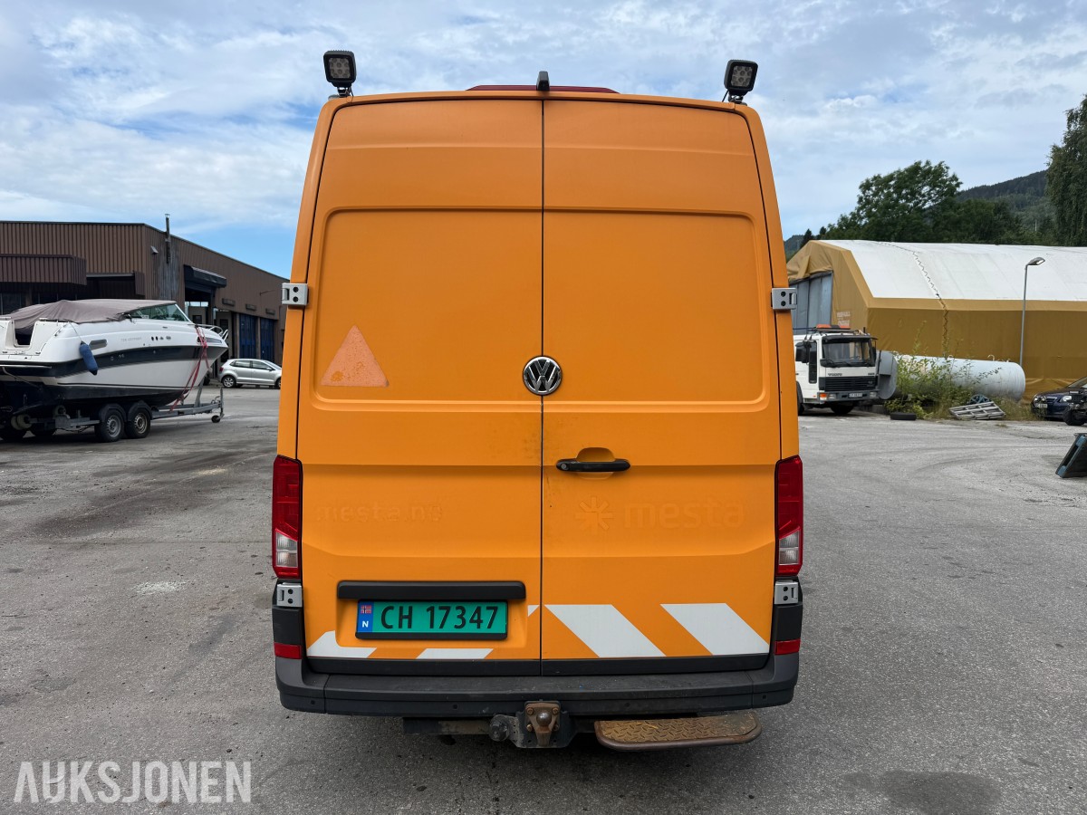 2022 Volkswagen Crafter 35 L3 2,0 TDI 177hk 4Motion aut. Bott innredning i varerom.