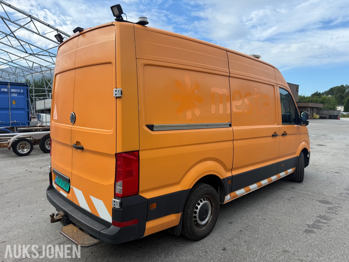 2022 Volkswagen Crafter 35 L3 2,0 TDI 177hk 4Motion aut. Bott innredning i varerom.
