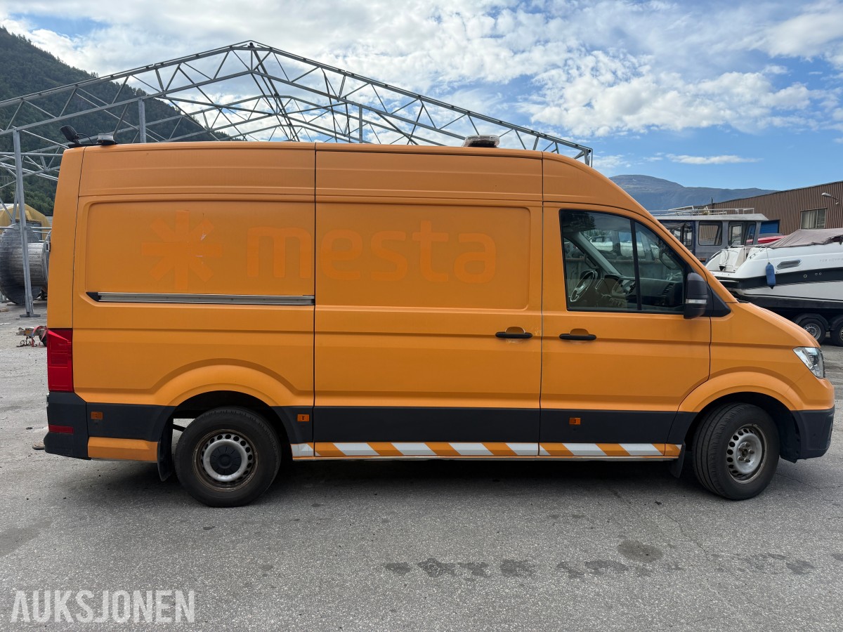 2022 Volkswagen Crafter 35 L3 2,0 TDI 177hk 4Motion aut. Bott innredning i varerom.