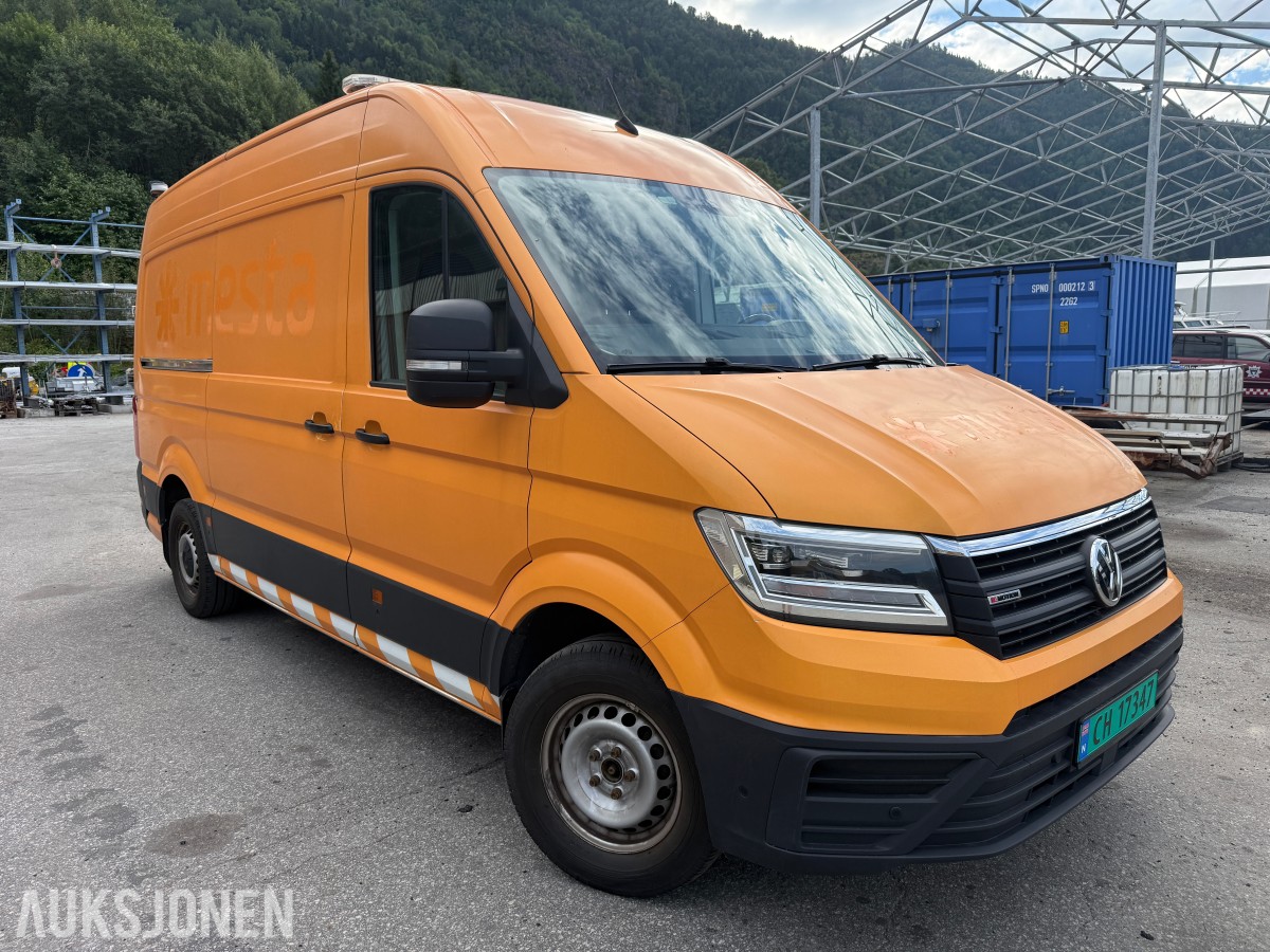 2022 Volkswagen Crafter 35 L3 2,0 TDI 177hk 4Motion aut. Bott innredning i varerom.