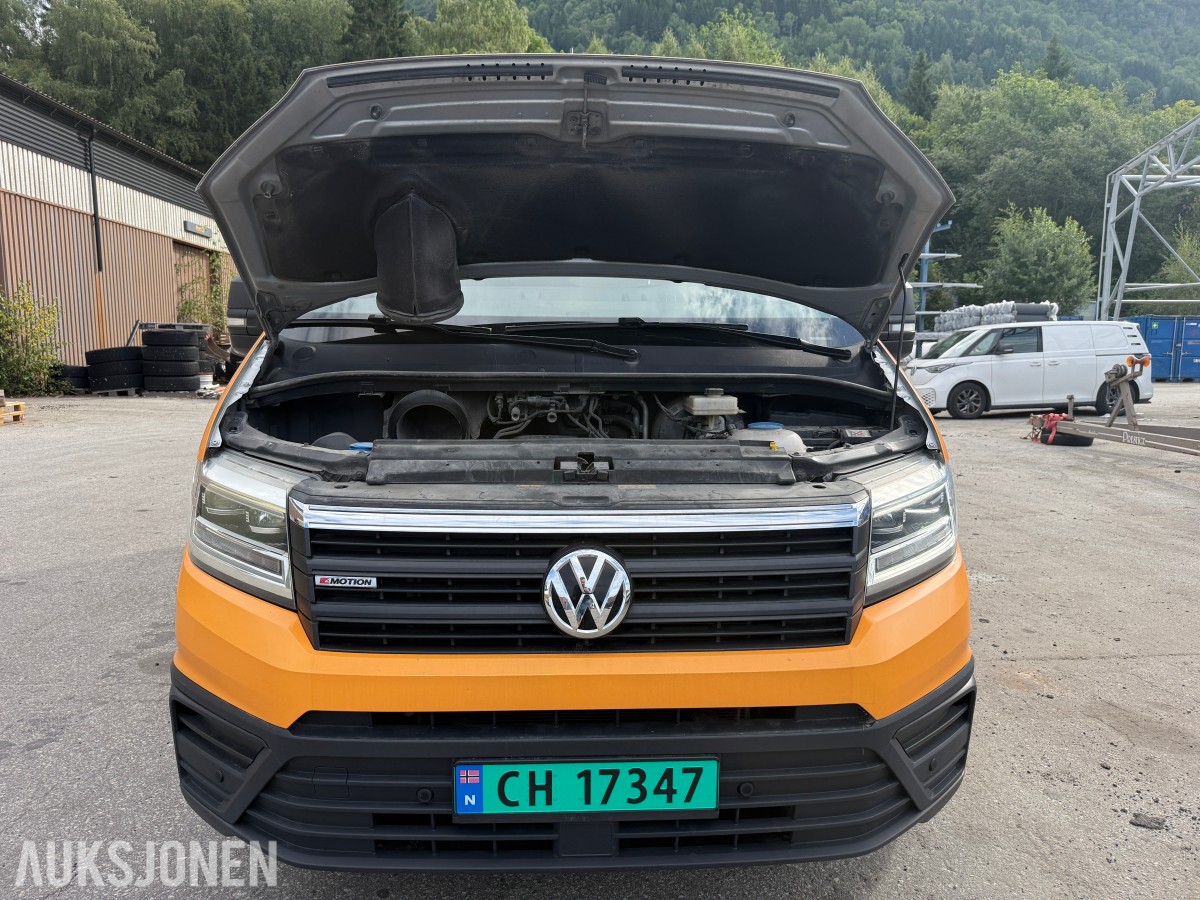2022 Volkswagen Crafter 35 L3 2,0 TDI 177hk 4Motion aut. Bott innredning i varerom.