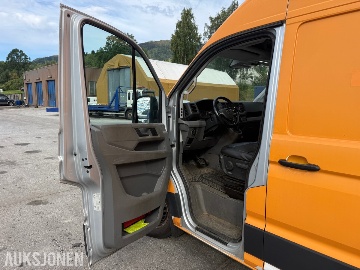 2022 Volkswagen Crafter 35 L3 2,0 TDI 177hk 4Motion aut. Bott innredning i varerom.