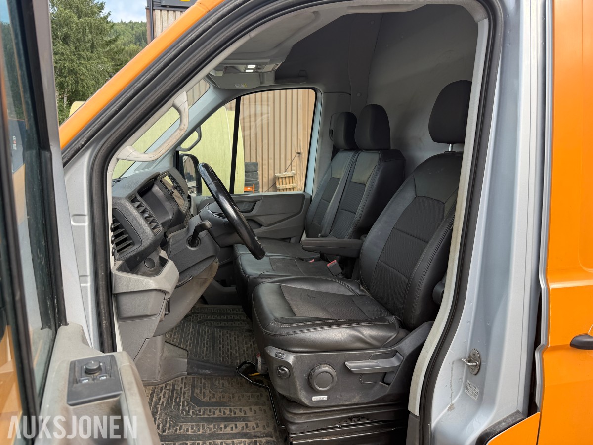 2022 Volkswagen Crafter 35 L3 2,0 TDI 177hk 4Motion aut. Bott innredning i varerom.