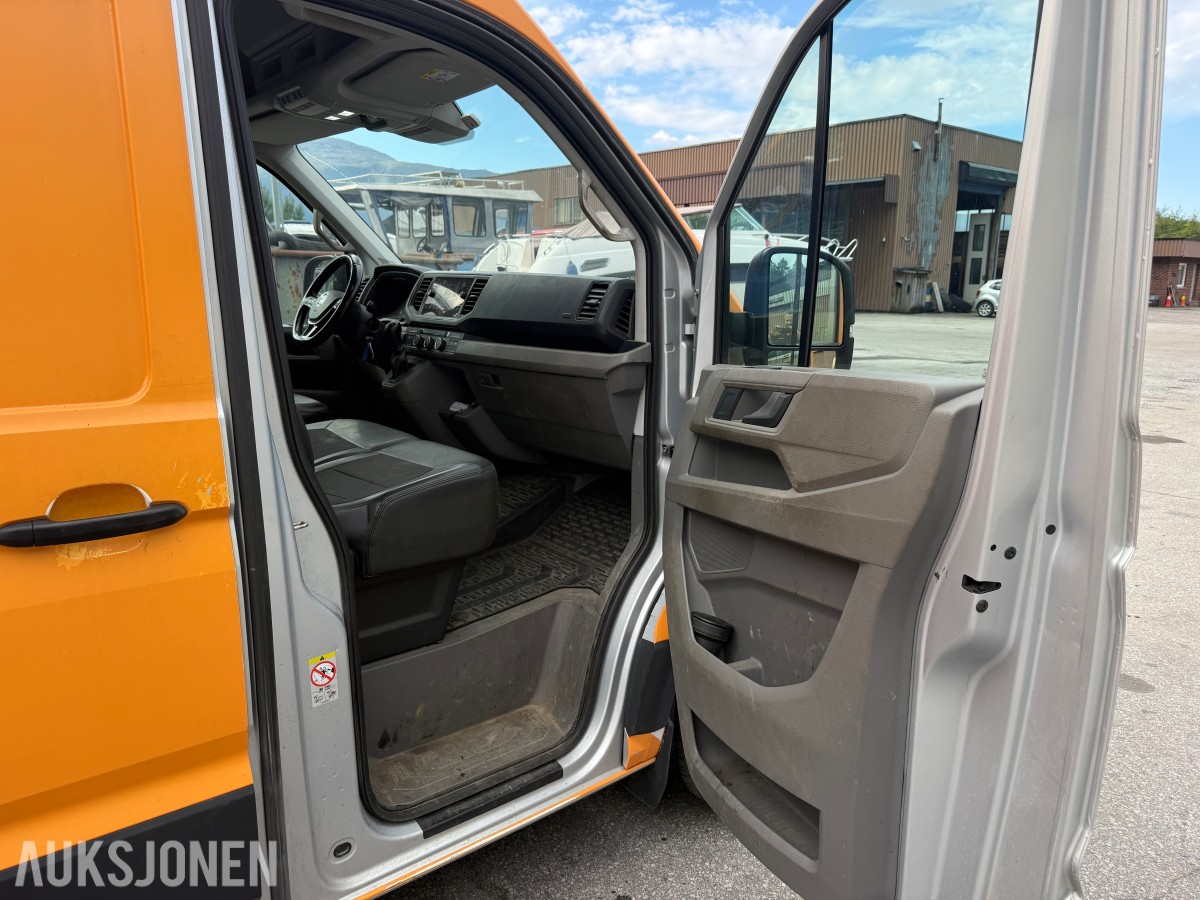 2022 Volkswagen Crafter 35 L3 2,0 TDI 177hk 4Motion aut. Bott innredning i varerom.