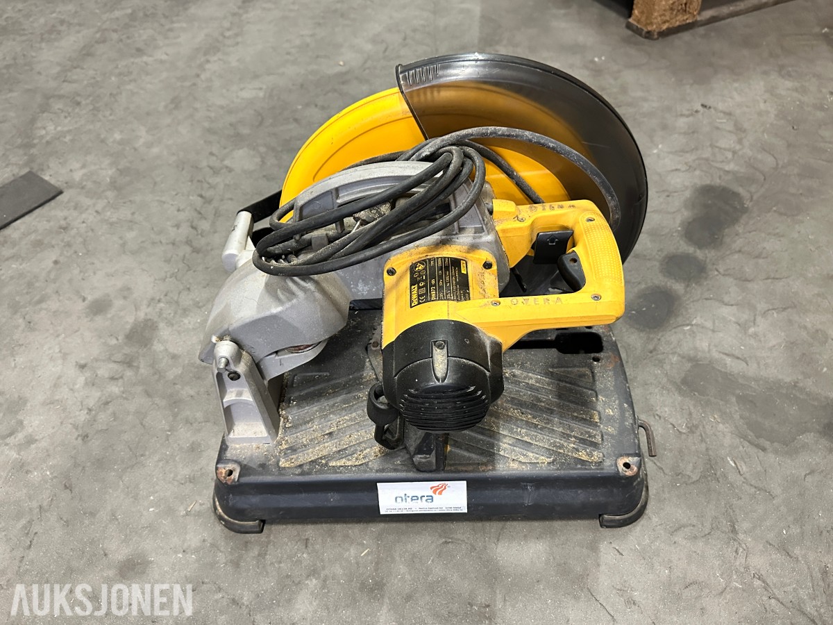 DeWalt DW872-QS metallkappemaskin 355 mm – 2200 W