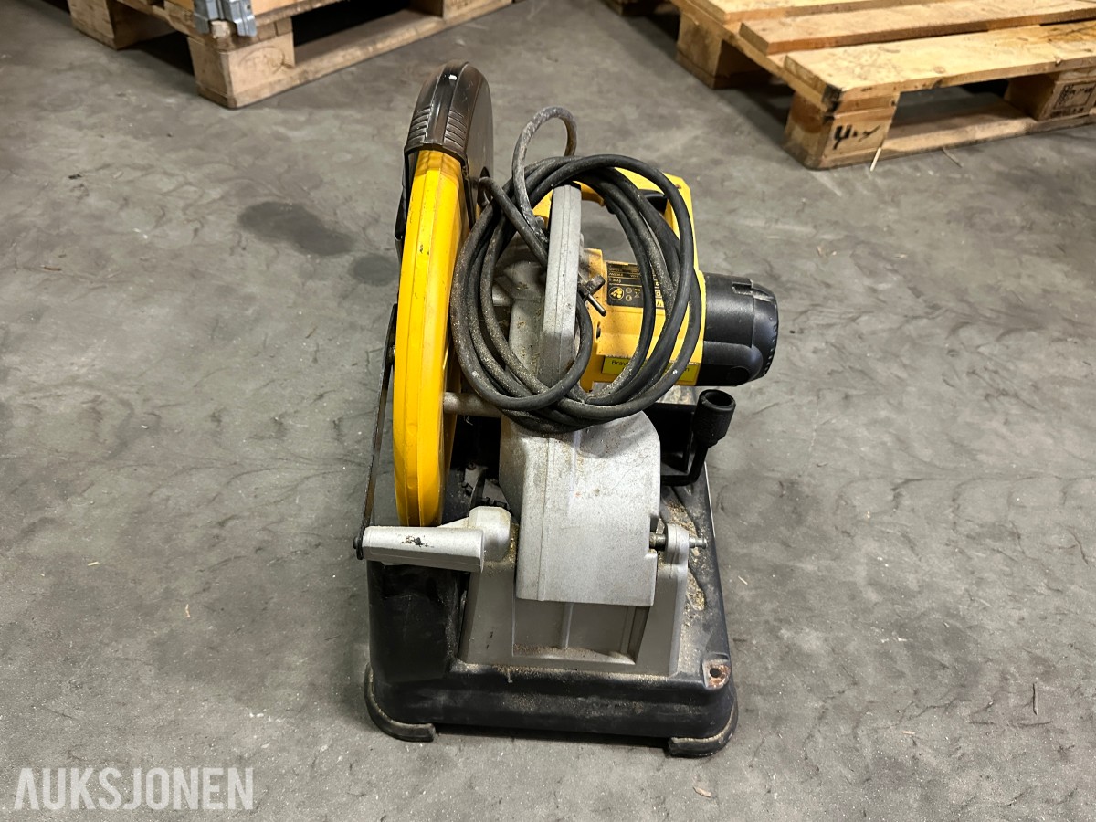 DeWalt DW872-QS metallkappemaskin 355 mm – 2200 W