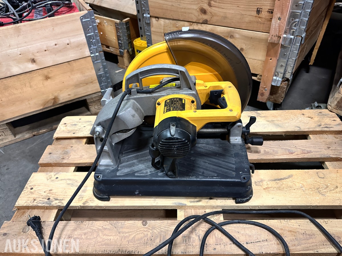 DeWalt DW872-QS metallkappsag 2200 W – 355 mm