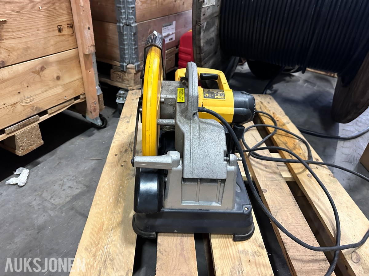 DeWalt DW872-QS metallkappsag 2200 W – 355 mm