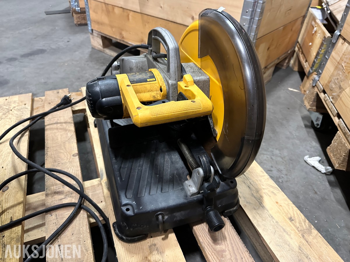 DeWalt DW872-QS metallkappsag 2200 W – 355 mm