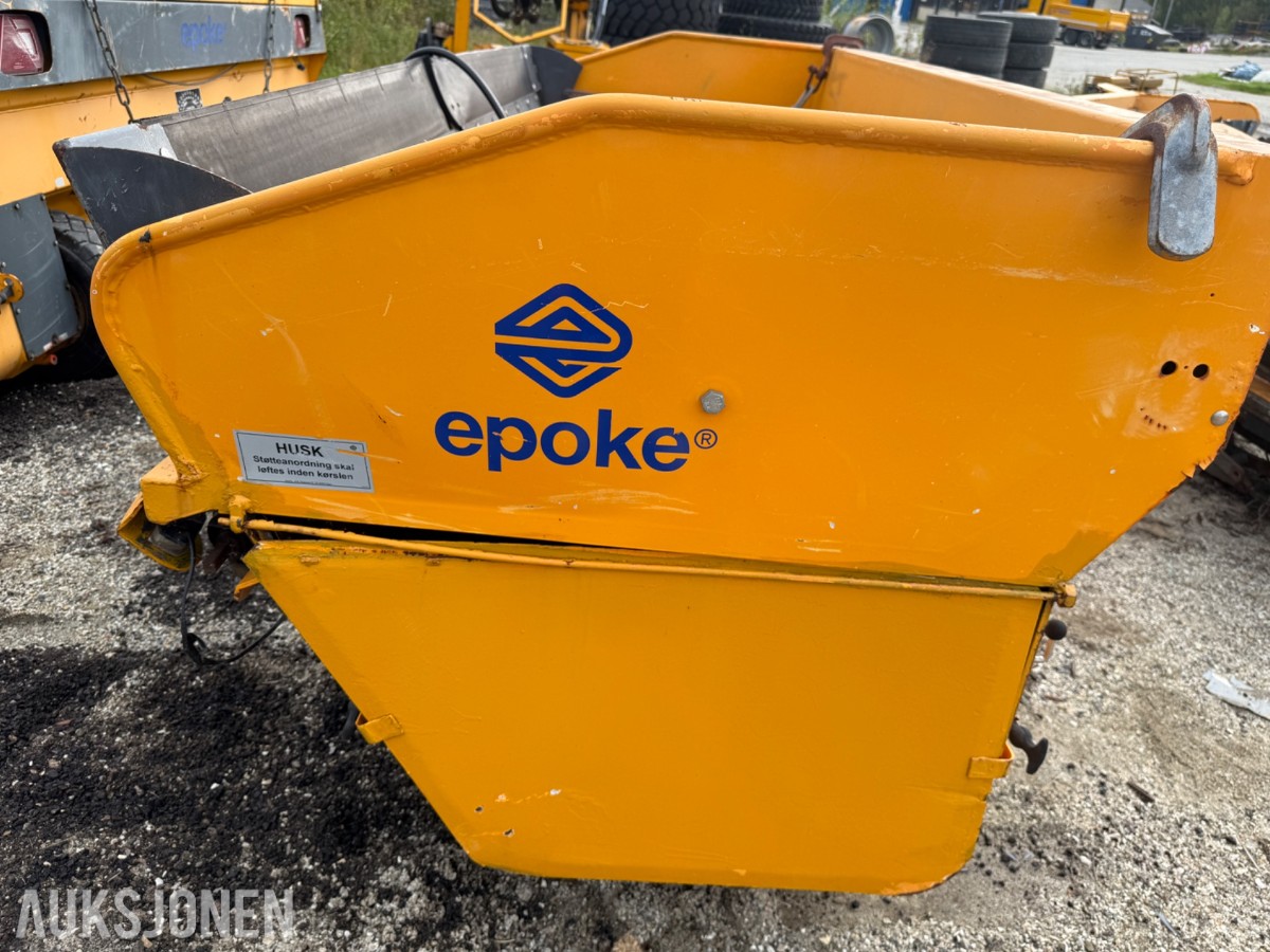 Epoke TKB 12-280 etterhengende spreder 1,2 m³