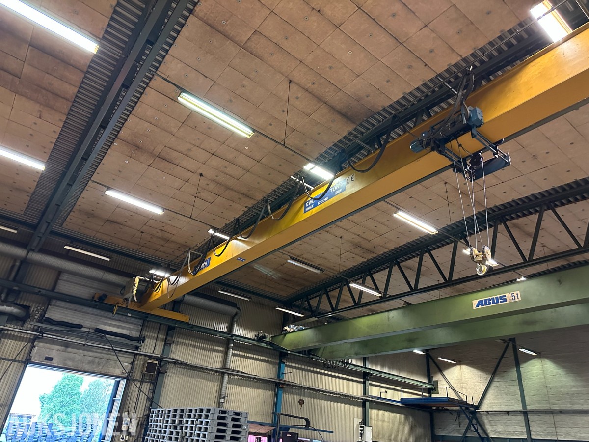 2001 Munck Traverskran | 5 tonn SWL | Fjernstyring