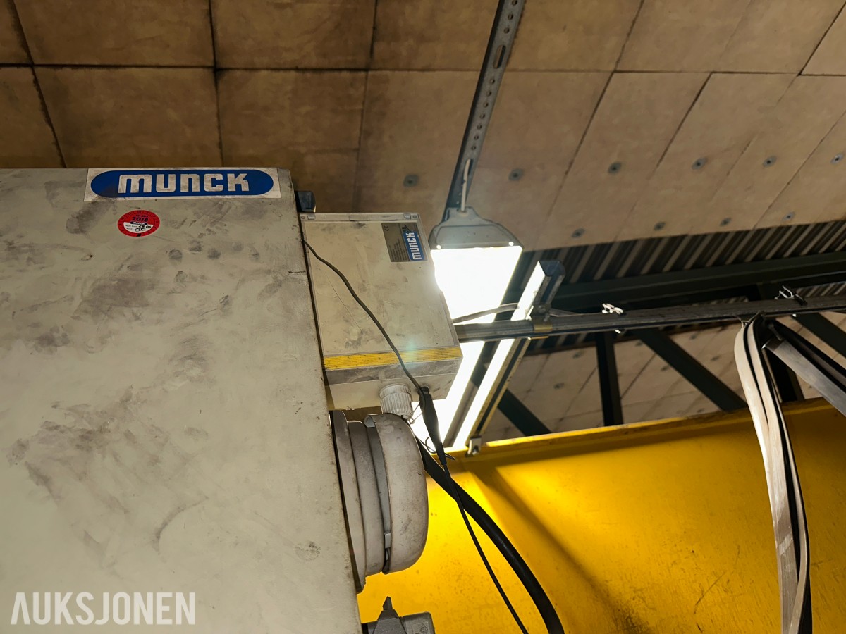 2001 Munck Traverskran | 5 tonn SWL | Fjernstyring