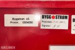 Bygg-Strøm byggestrømskap 400 V / 125 A – med stativ