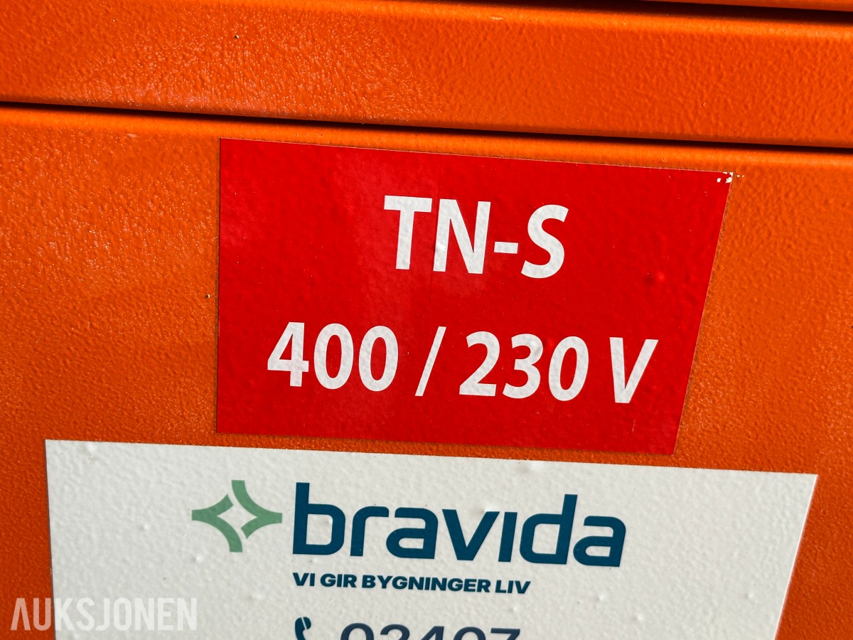 Satema US 125A 400V byggestrømskap / undersentral
