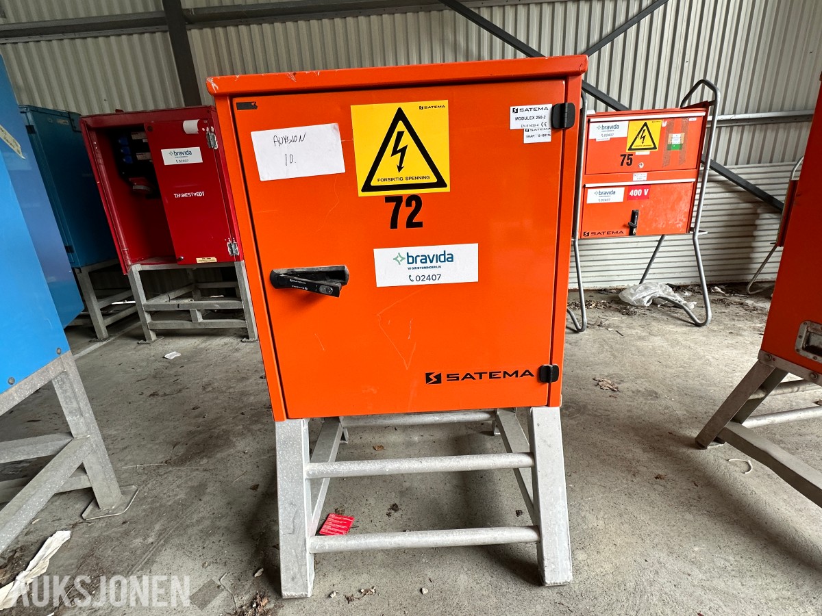 Satema Modulex 250A M250-2 byggestrømsentral – 230/400 V – 250A