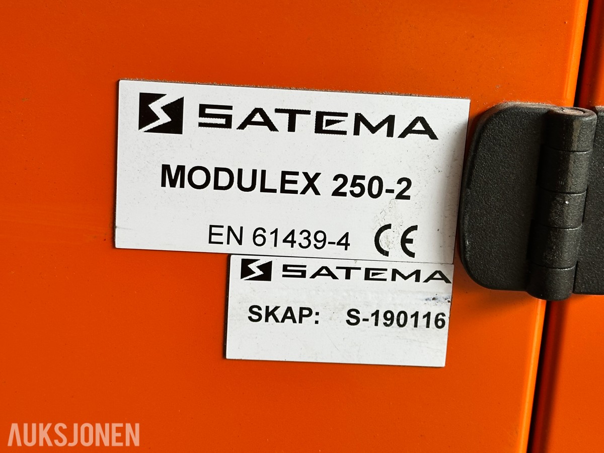 Satema Modulex 250A M250-2 byggestrømsentral – 230/400 V – 250A