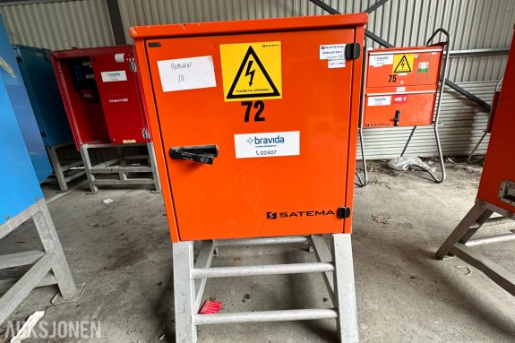 Satema Modulex 250A M250-2 byggestrømsentral – 230/400 V – 250A
