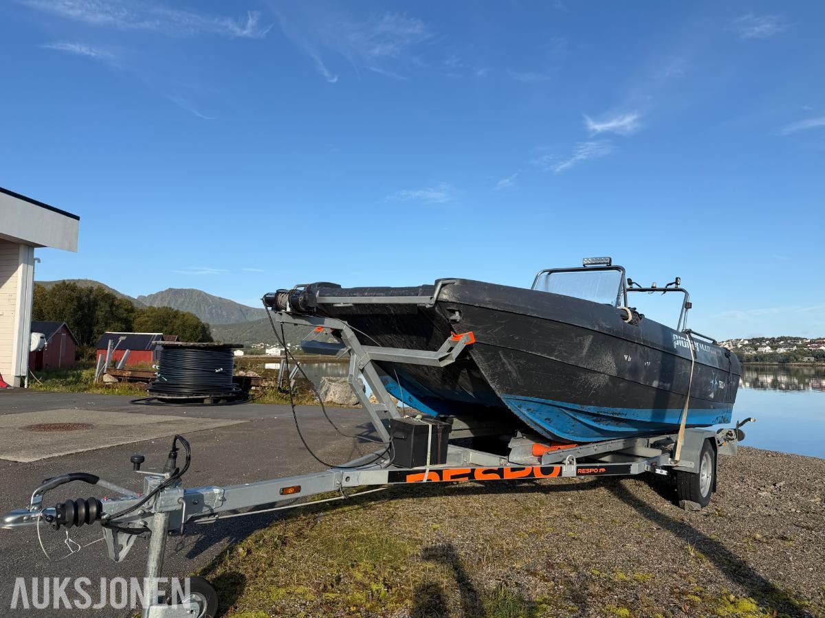2016 Pioner Multi 17 fot med Yamaha 80 hk og Respo henger – komplett pakke