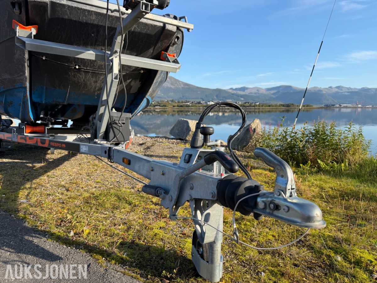 2016 Pioner Multi 17 fot med Yamaha 80 hk og Respo henger – komplett pakke