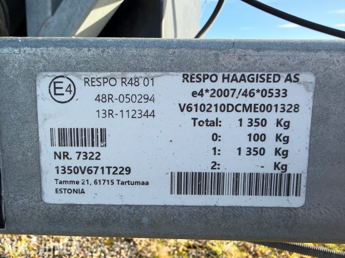 2016 Pioner Multi 17 fot med Yamaha 80 hk og Respo henger – komplett pakke