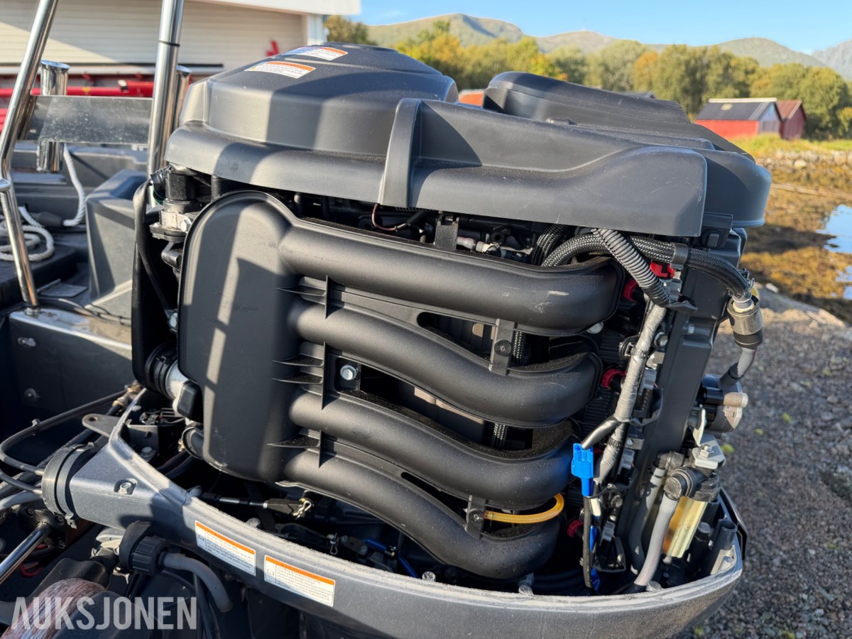 2016 Pioner Multi 17 fot med Yamaha 80 hk og Respo henger – komplett pakke