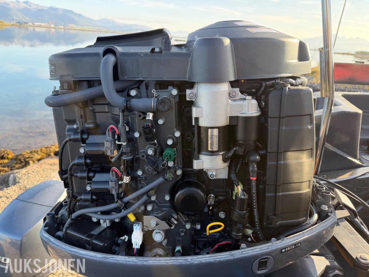 2016 Pioner Multi 17 fot med Yamaha 80 hk og Respo henger – komplett pakke