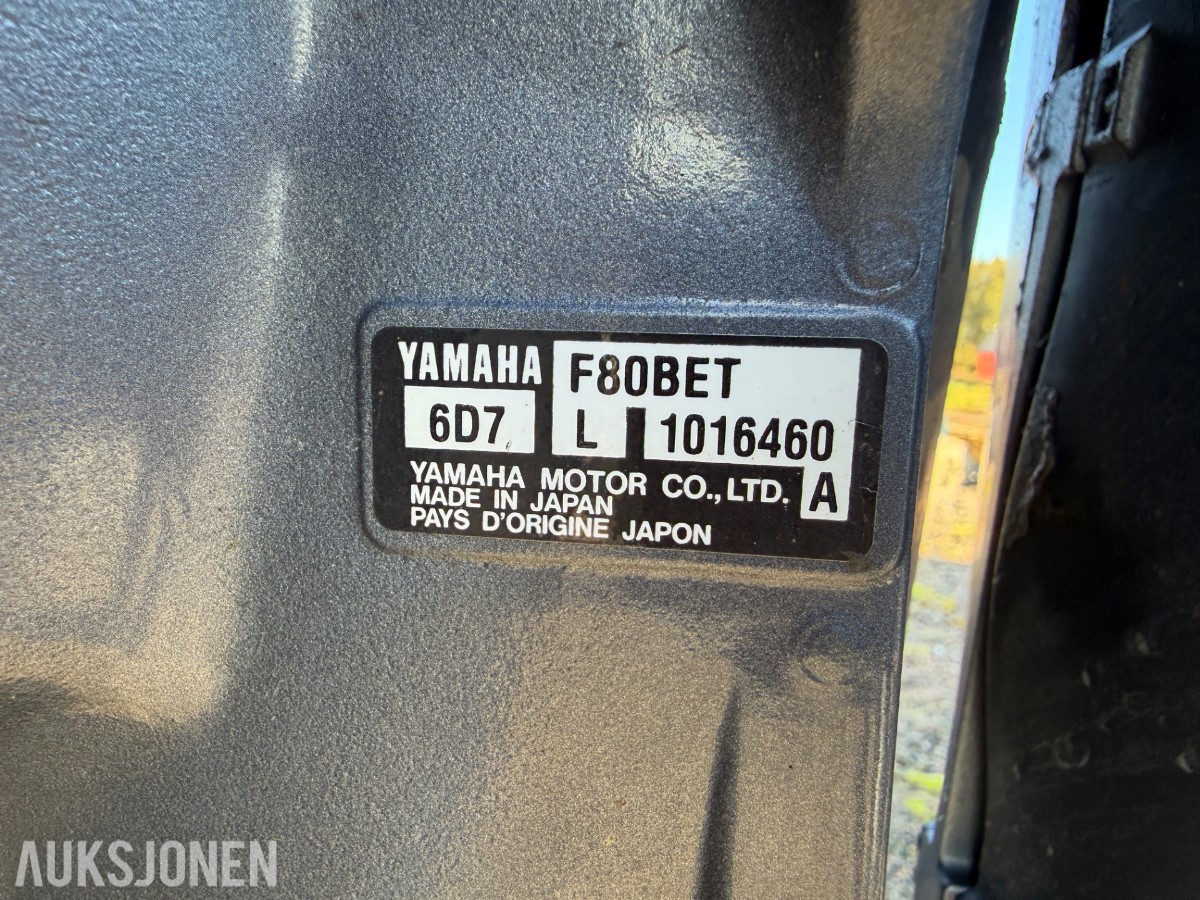 2016 Pioner Multi 17 fot med Yamaha 80 hk og Respo henger – komplett pakke