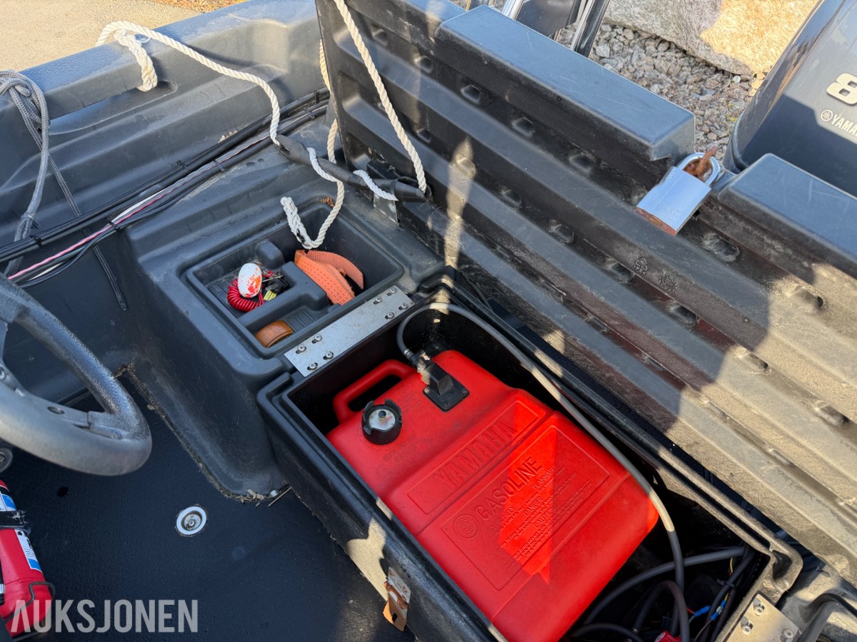 2016 Pioner Multi 17 fot med Yamaha 80 hk og Respo henger – komplett pakke