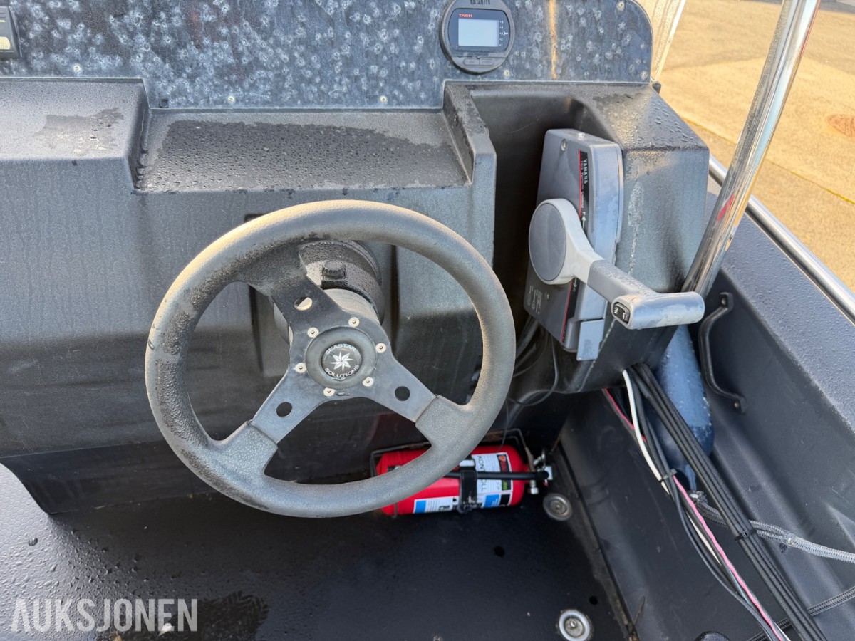 2016 Pioner Multi 17 fot med Yamaha 80 hk og Respo henger – komplett pakke