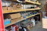 20 Fots lager Container - innredet med hyller. 