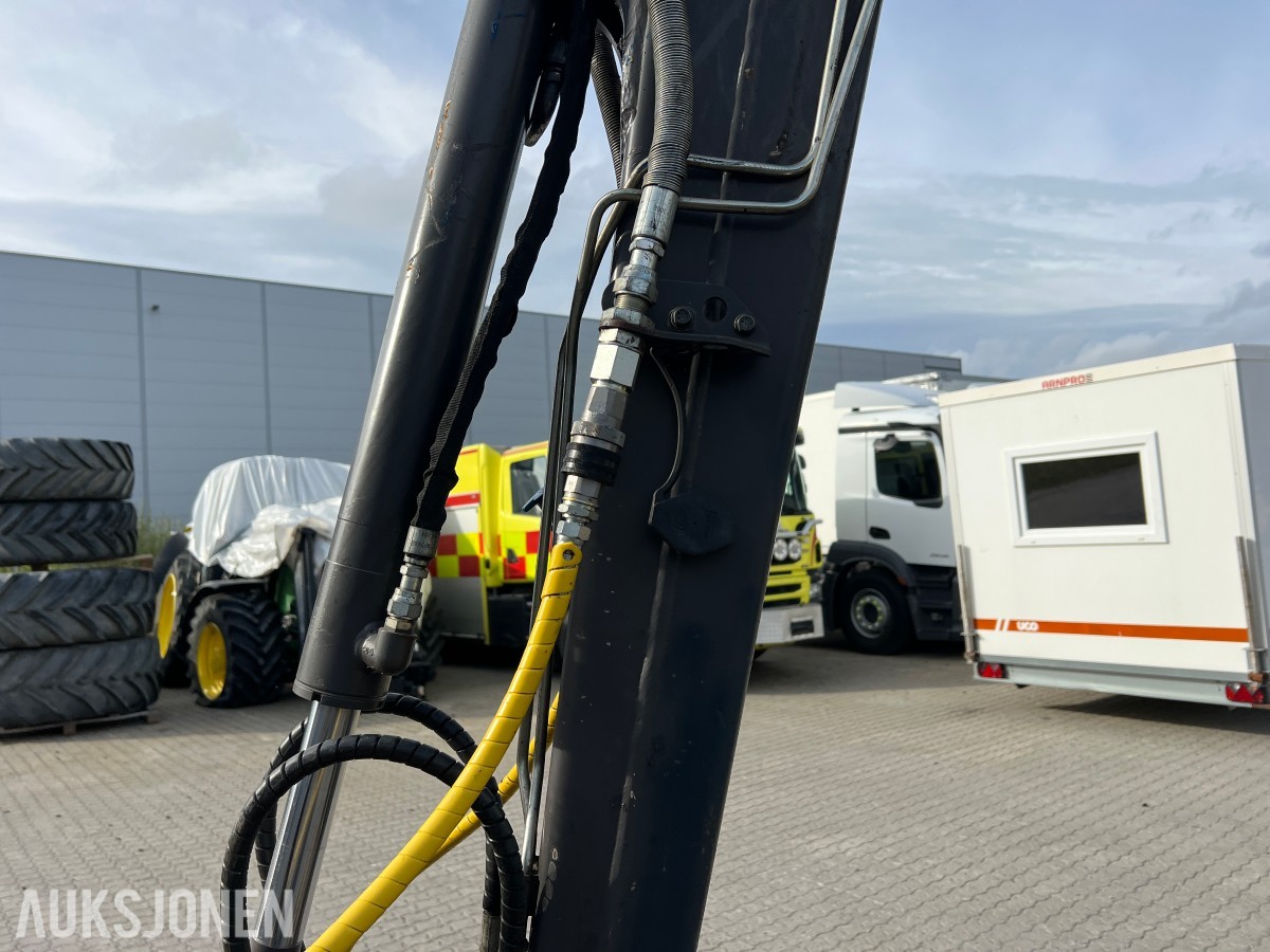 2017 Volvo ECR35D minigraver med 3 skuffer