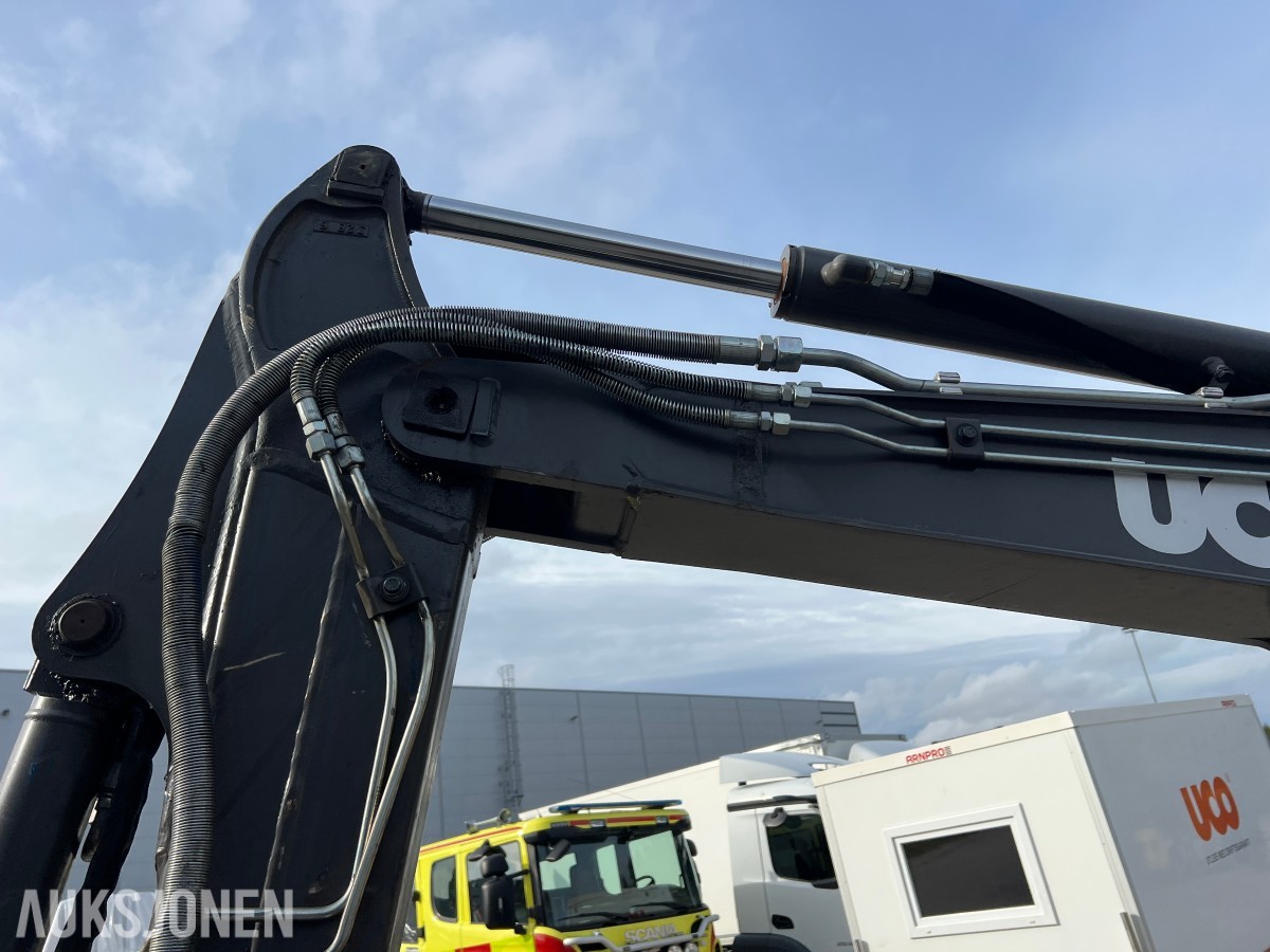 2017 Volvo ECR35D minigraver med 3 skuffer