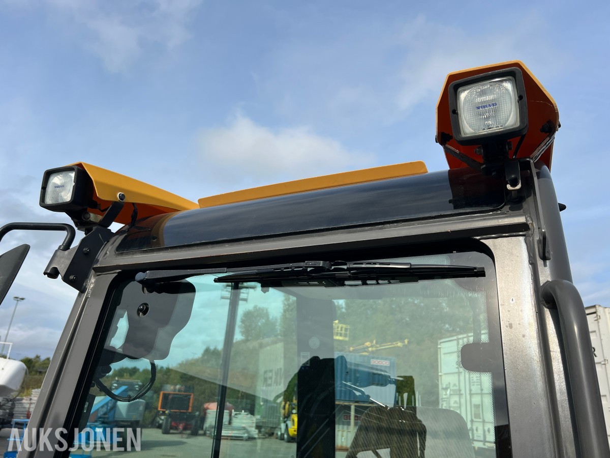 2017 Volvo ECR35D minigraver med 3 skuffer