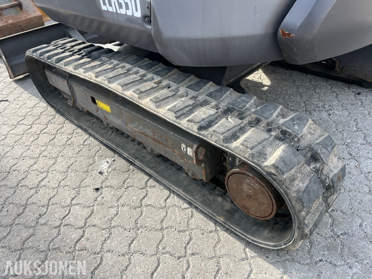 2017 Volvo ECR35D minigraver med 3 skuffer