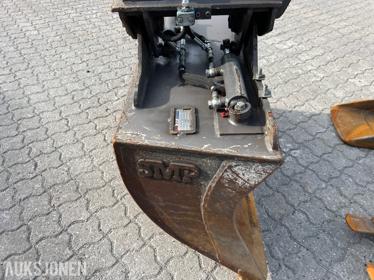 2017 Volvo ECR35D minigraver med 3 skuffer