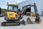 2017 Volvo ECR35D minigraver med 3 skuffer