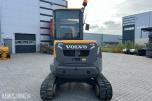 2017 Volvo ECR35D minigraver med 3 skuffer